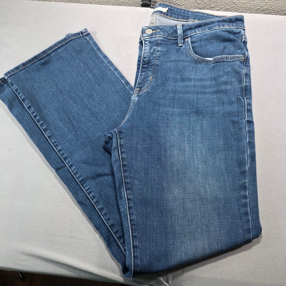 Levis 315 Shaping Bootcut Jeans Womens 20W Medium Wash Blue Stretch Denim 315-15